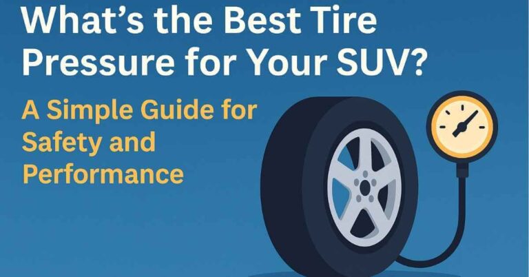 Best Tire Pressure for Your SUV