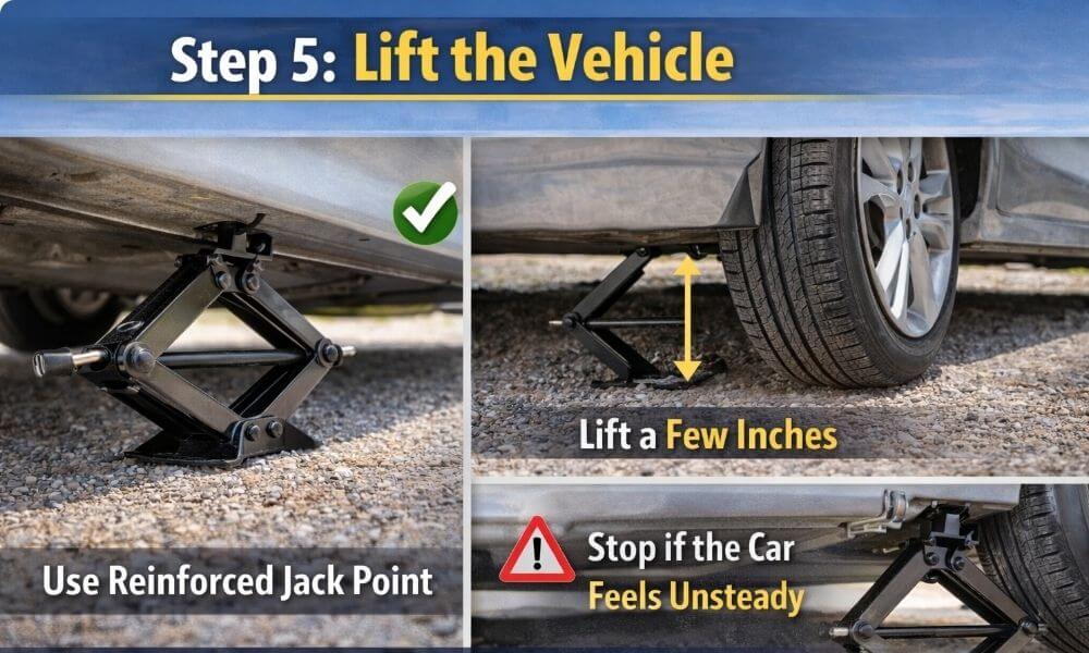 Lift the Vehicle