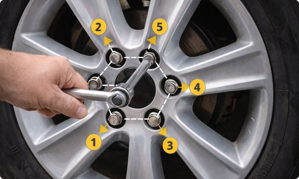 Tighten Lug Nuts Fully