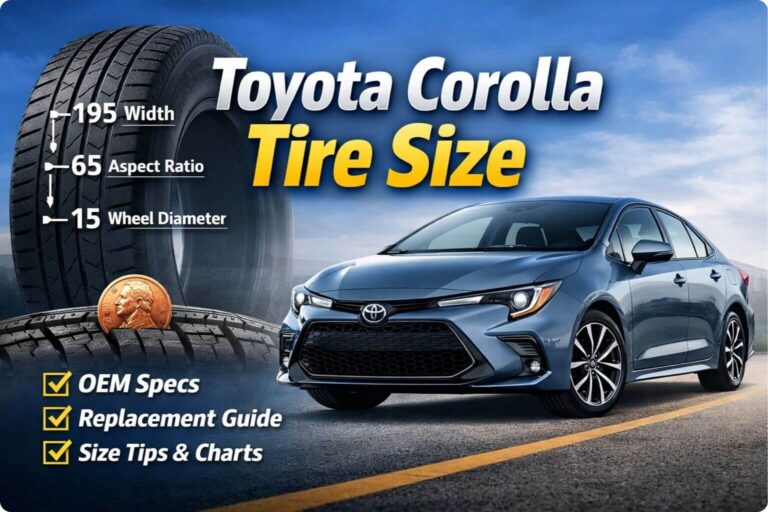 Toyota Corolla Tire Size