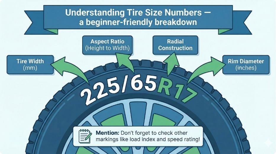 Understanding Tire Size Numbers
