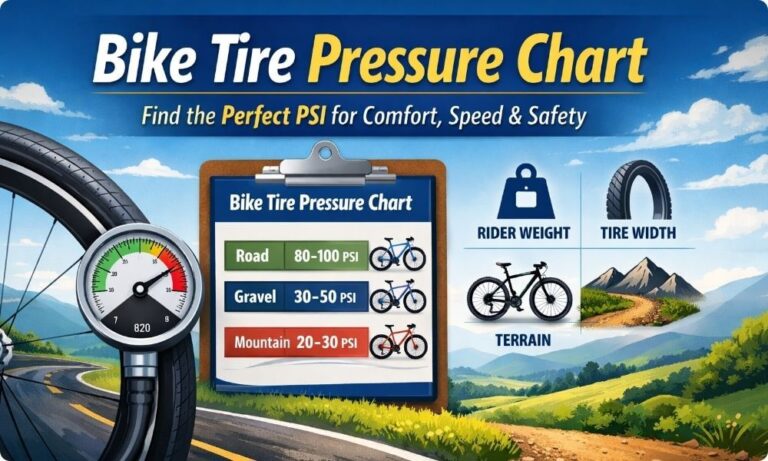 Bike Tire Pressure Chart