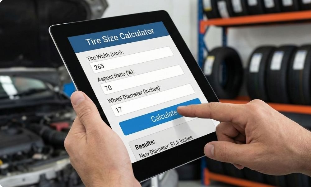 How to Use the Tire Size Calculator