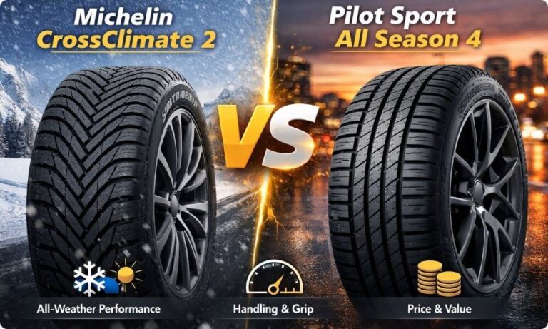 Michelin CrossClimate 2 vs Pilot Sport All Season 4