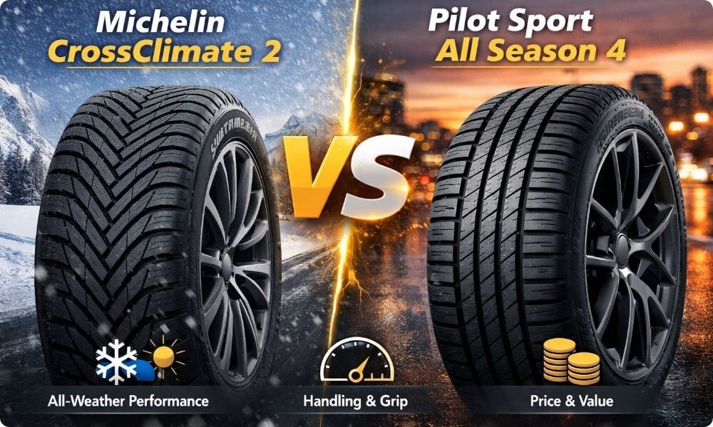 Michelin CrossClimate 2 vs Pilot Sport All Season 4