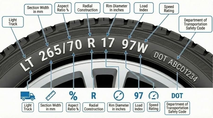 Tire Size Format Explained