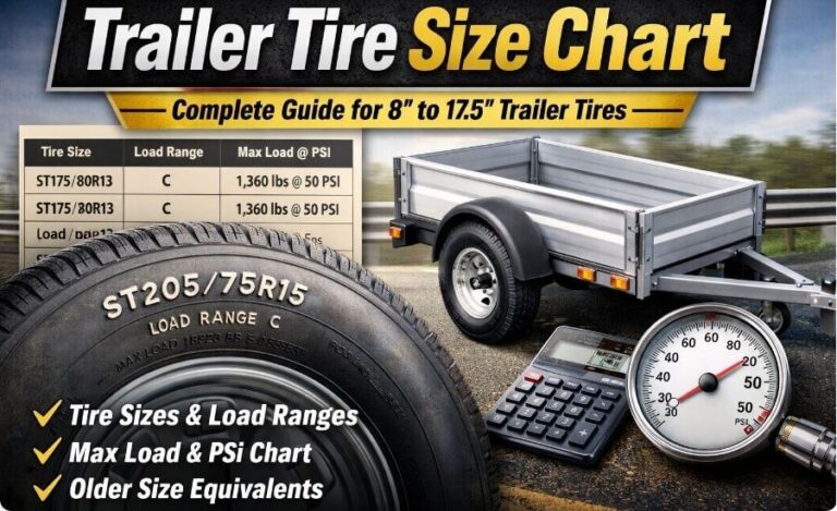 Trailer Tire Size Chart
