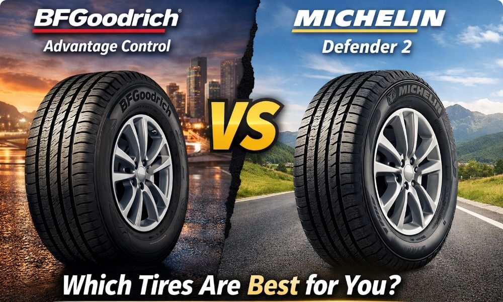 BFGoodrich Advantage Control vs Michelin Defender 2