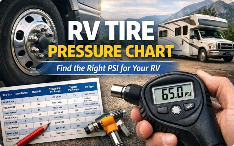 RV Tire Pressure Chart