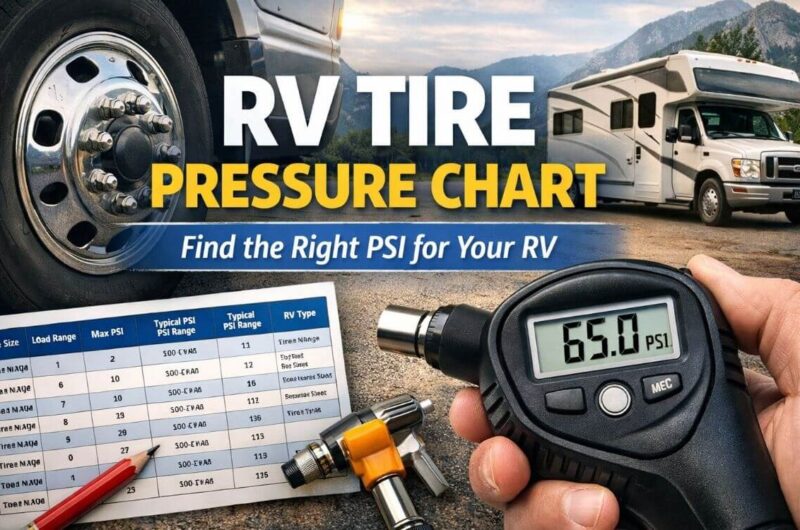 RV Tire Pressure Chart