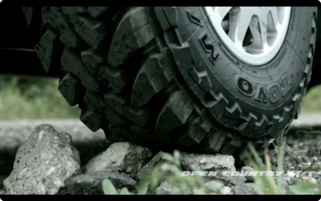 Rock Performance of Toyo Open Country M/T