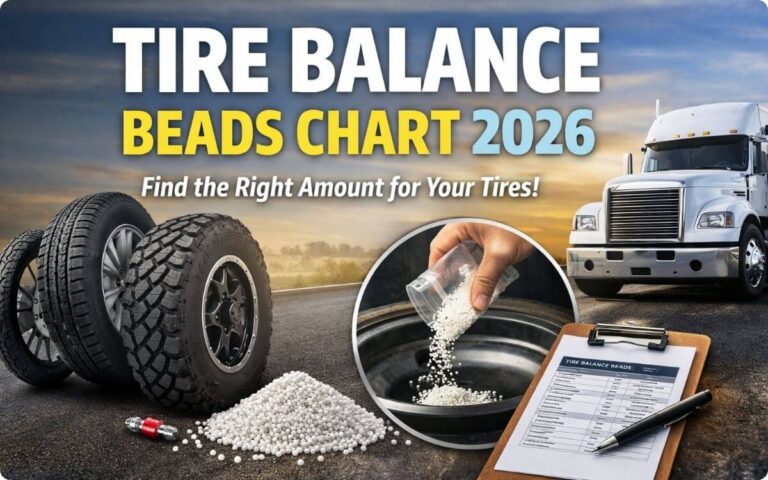 Tire Balance Beads Chart