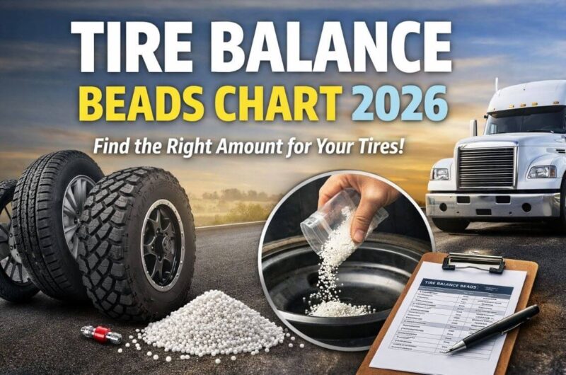 Tire Balance Beads Chart