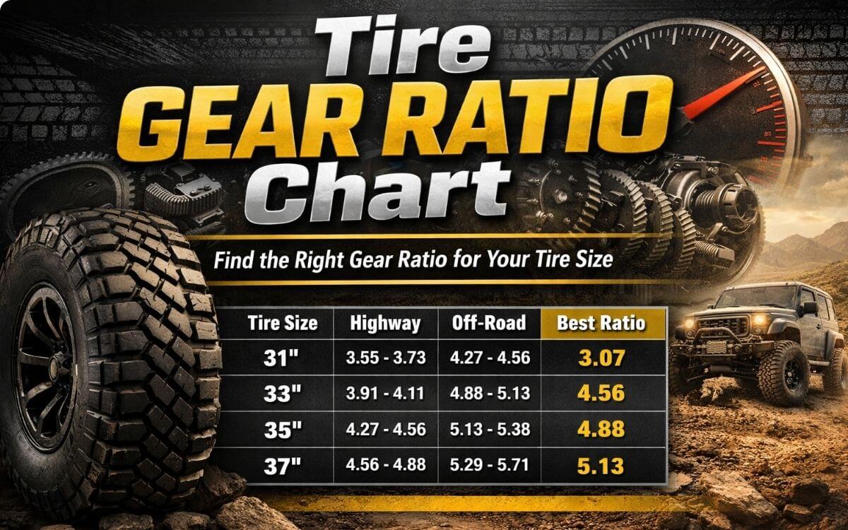 Tire Gear Ratio Chart