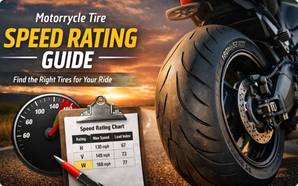 Motorcycle Tire Speed Rating Chart Complete Guide 2026