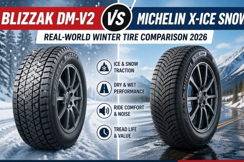 Bridgestone Blizzak DM-V2 vs Michelin X-Ice Snow