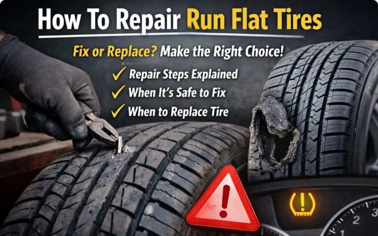 How To Repair Run Flat Tires