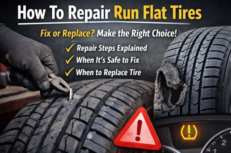 How To Repair Run Flat Tires