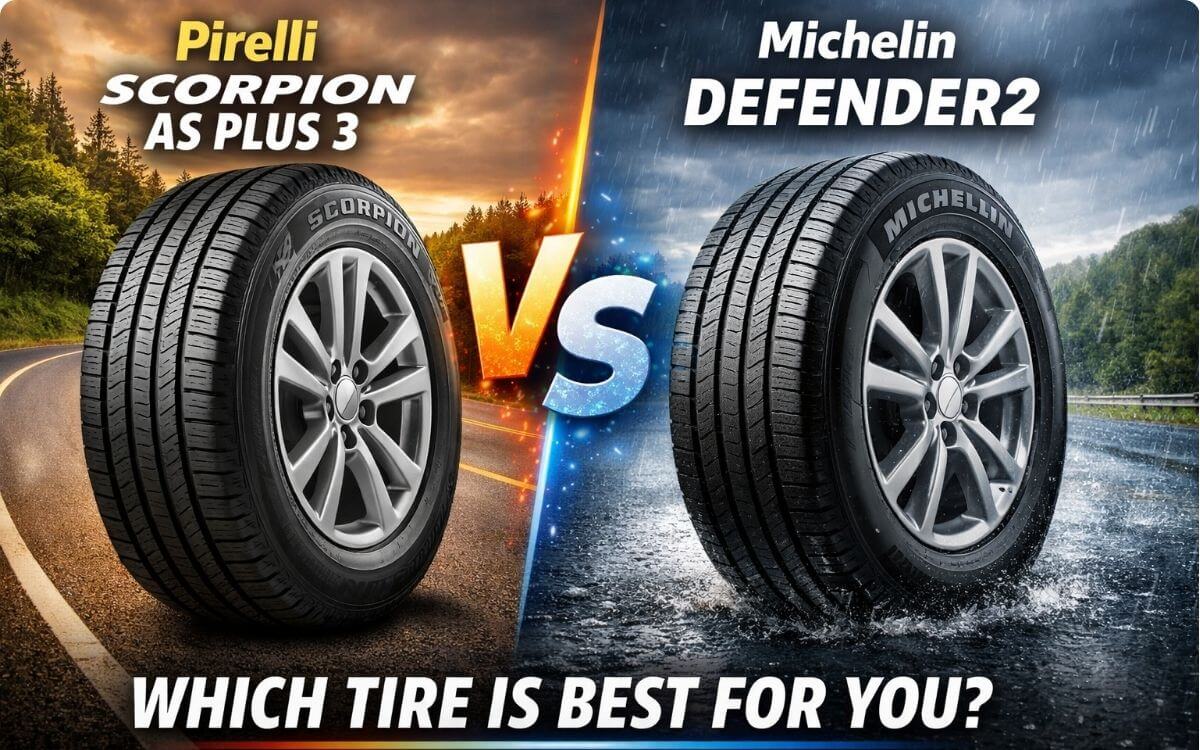 Pirelli Scorpion AS Plus 3 vs Michelin Defender 2