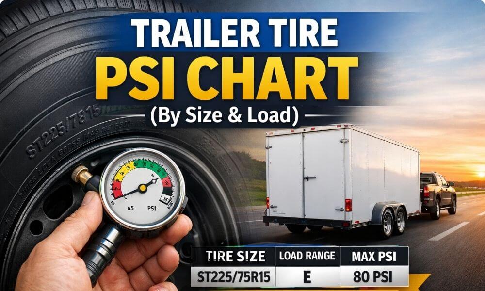 Trailer Tire PSI Chart