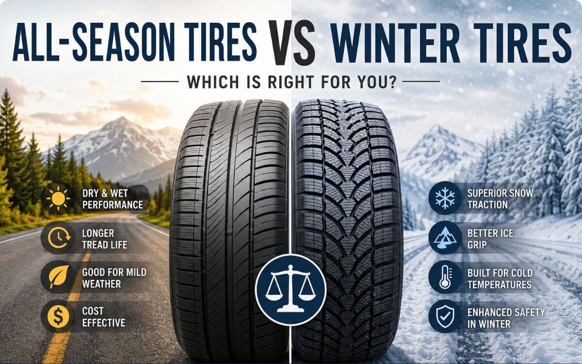 All-Season Tires vs Winter Tires