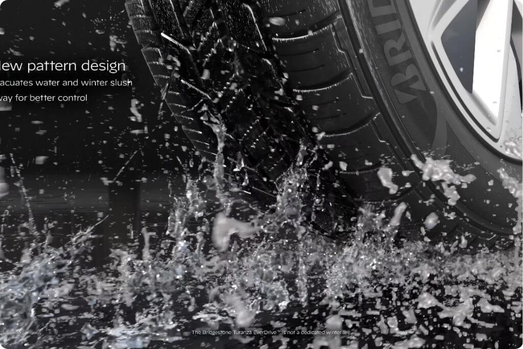 Bridgestone Turanza EverDrive Wet Road Performance
