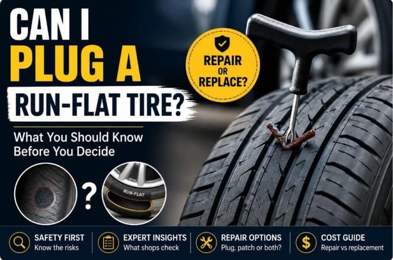 Can I Plug a Run Flat Tire