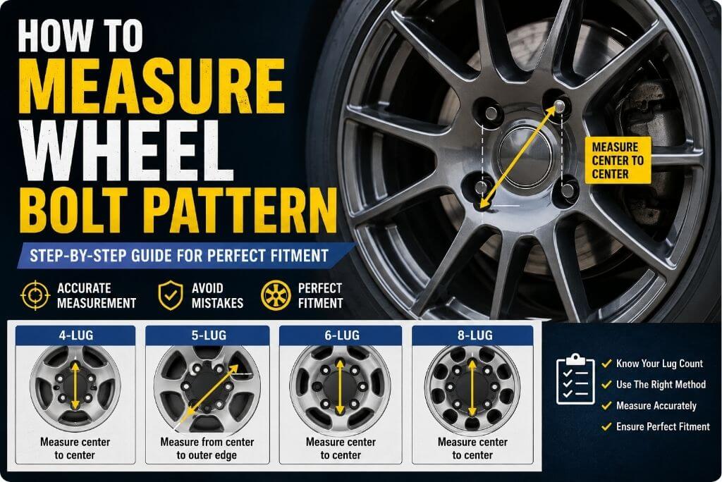 How to Measure Wheel Bolt Pattern