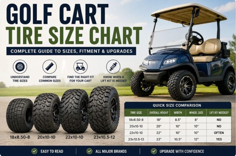 Golf Cart Tire Size Chart