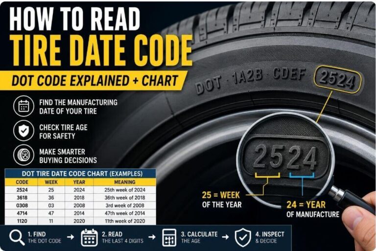 How to Read Tire Date Code
