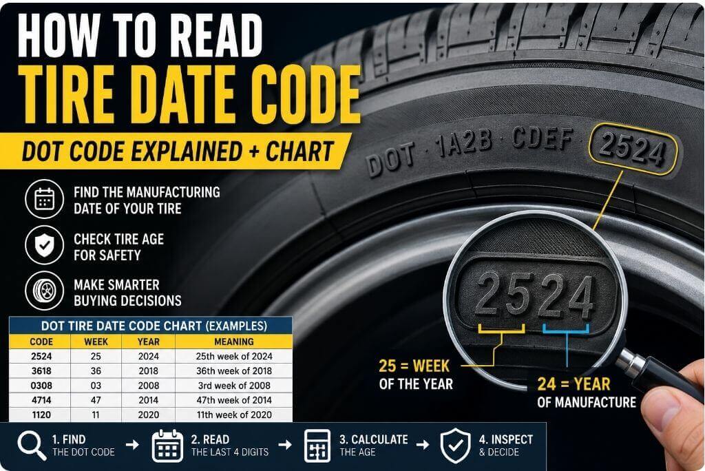 How to Read Tire Date Code