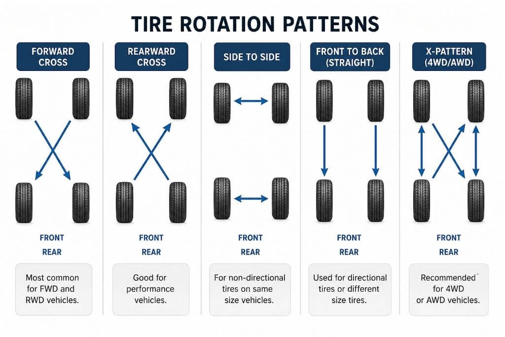 Tire Rotation Patterns