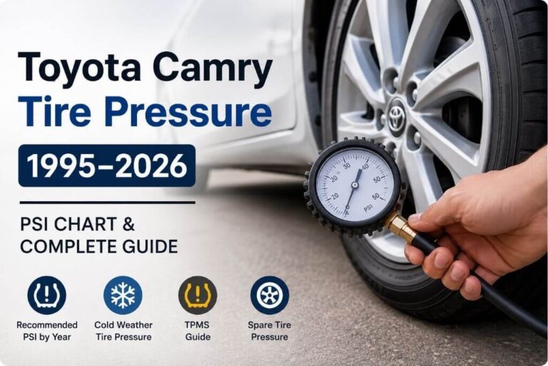 Toyota Camry Tire Pressure