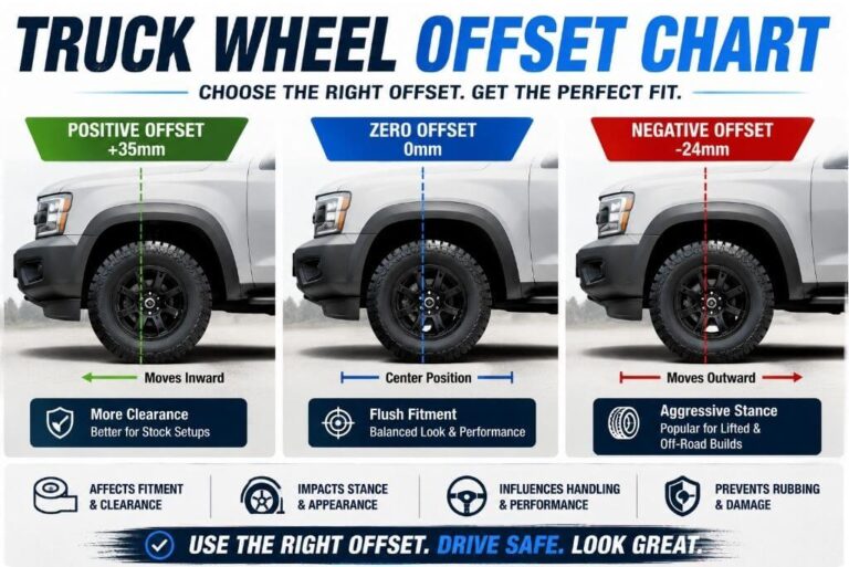 Truck Wheel Offset Chart