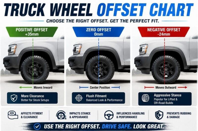 Truck Wheel Offset Chart