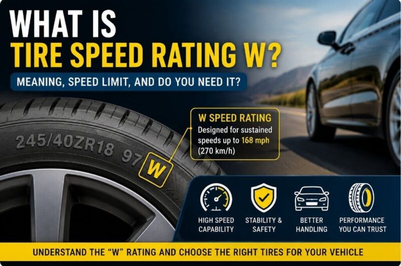 What Is Tire Speed Rating W