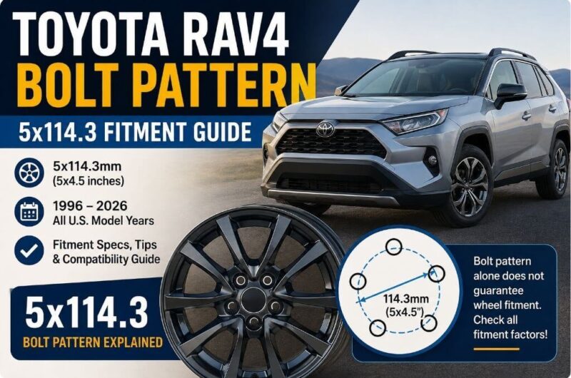 Toyota RAV4 Bolt Pattern