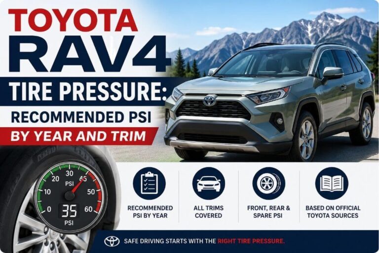 Toyota RAV4 Tire Pressure
