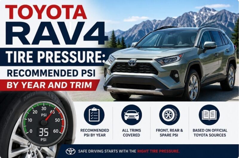 Toyota RAV4 Tire Pressure