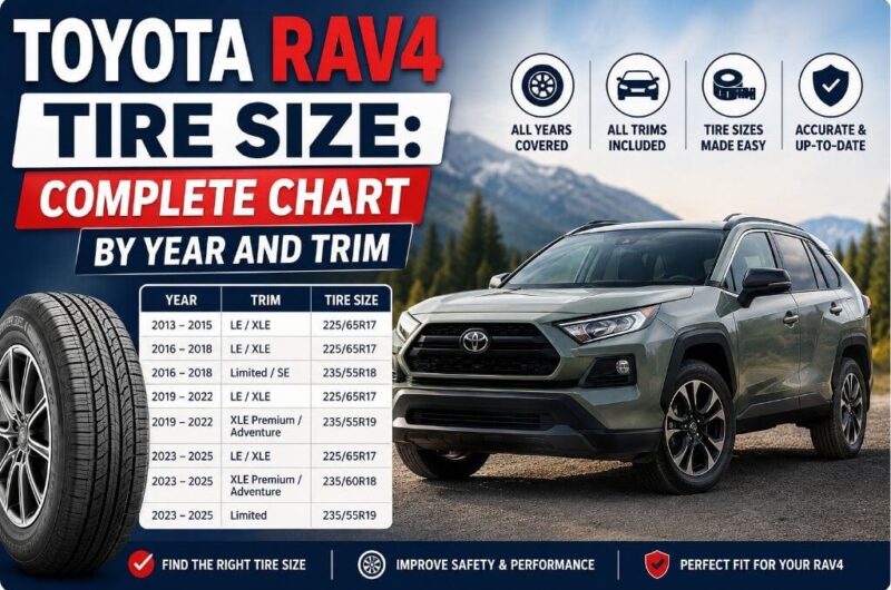 Toyota RAV4 Tire Size