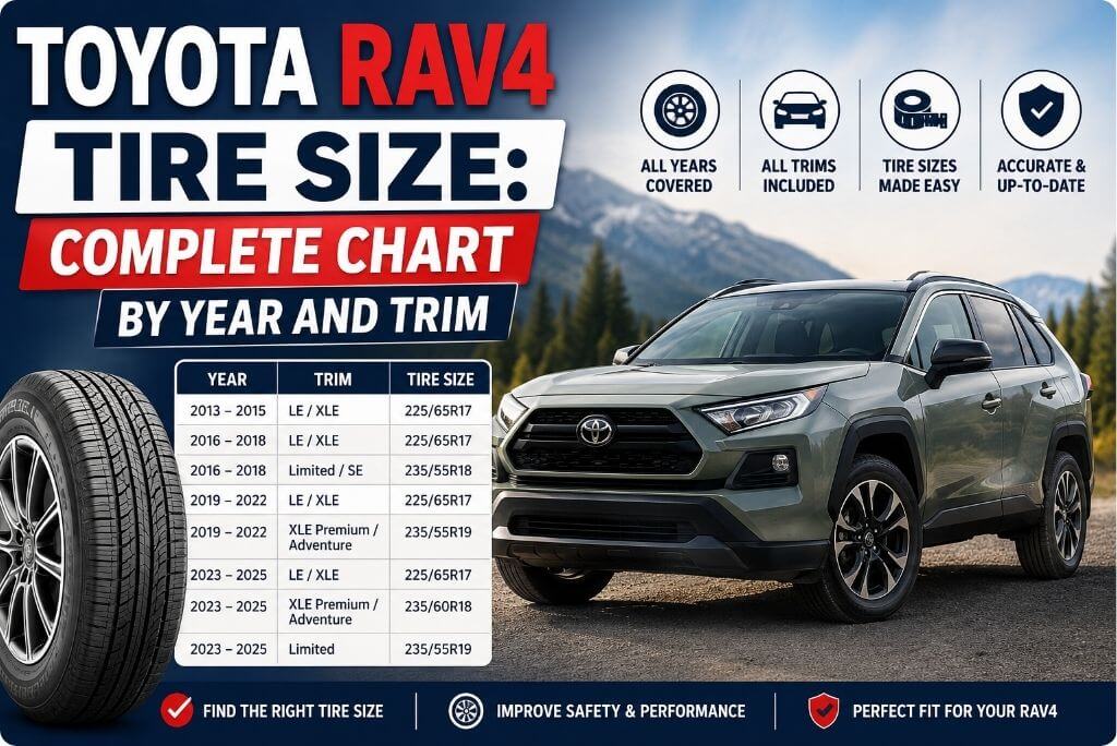 Toyota RAV4 Tire Size