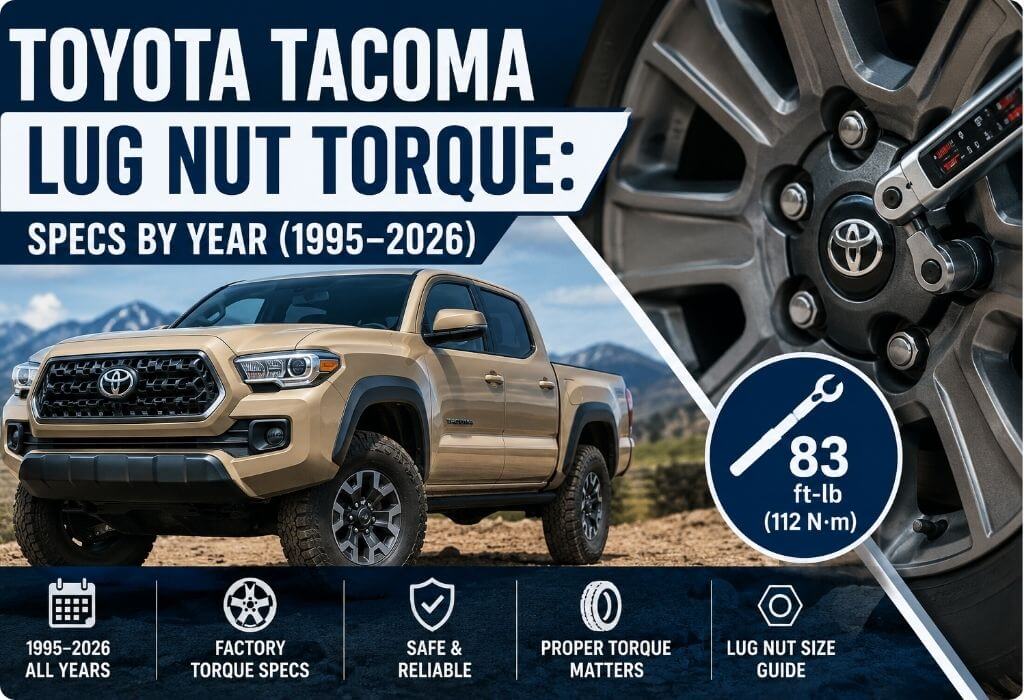 Toyota Tacoma Lug Nut Torque