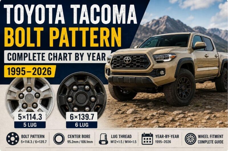 Toyota Tacoma bolt pattern