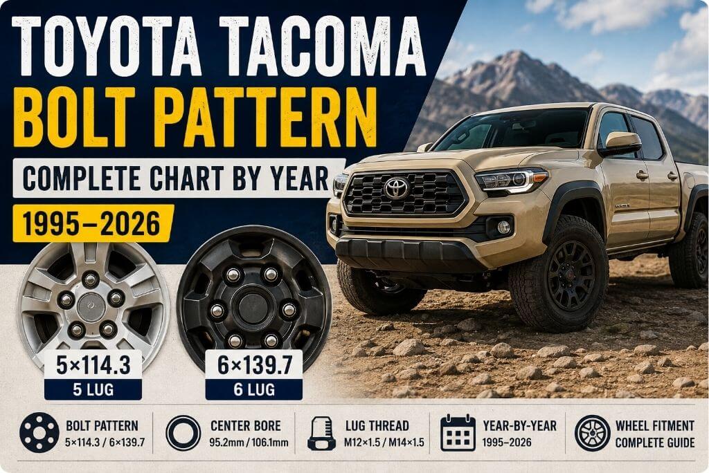 Toyota Tacoma bolt pattern