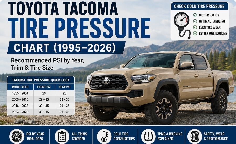 Toyota Tacoma tire pressure