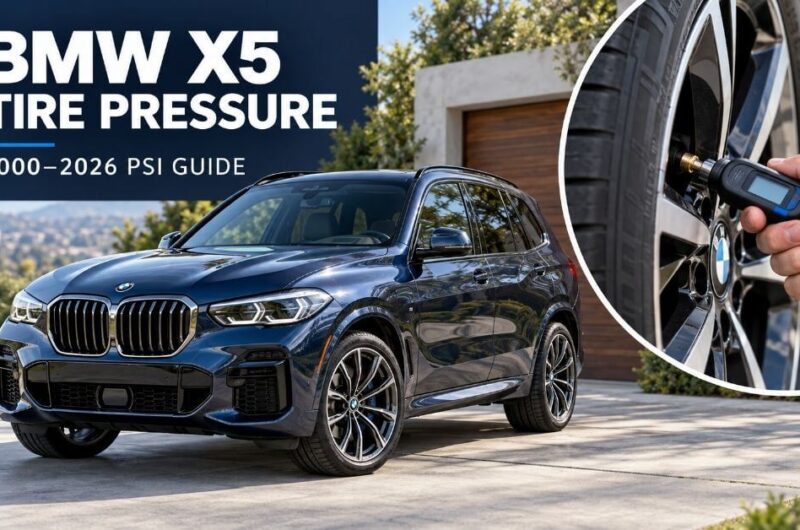 BMW X5 Tire Pressure