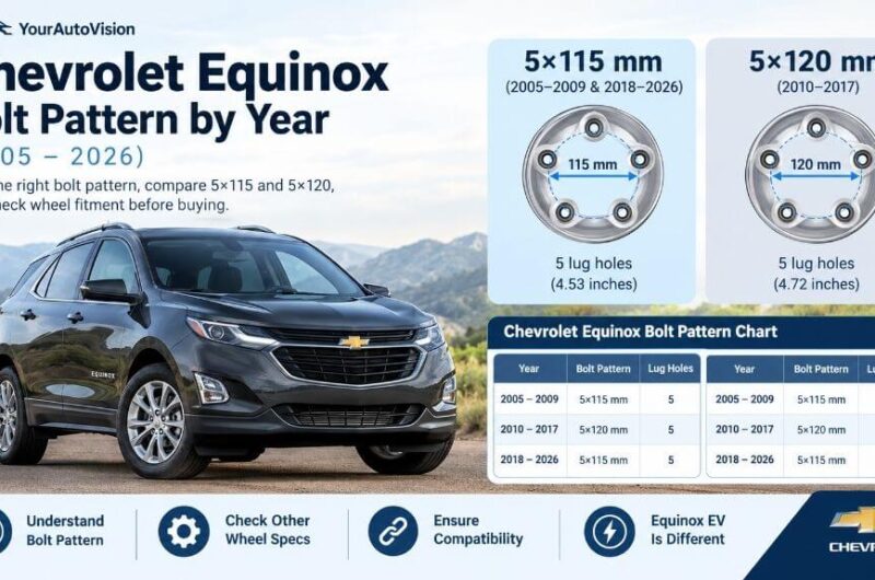 Chevrolet Equinox Bolt Pattern